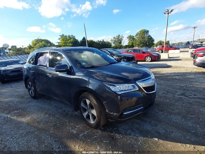 Acura Mdx Acurawatch Plus Package 2016