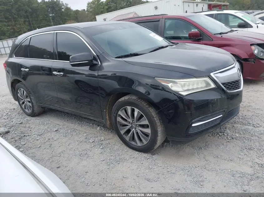 Acura Mdx Technology Acurawatch Plus Packages/Technology Package 2016