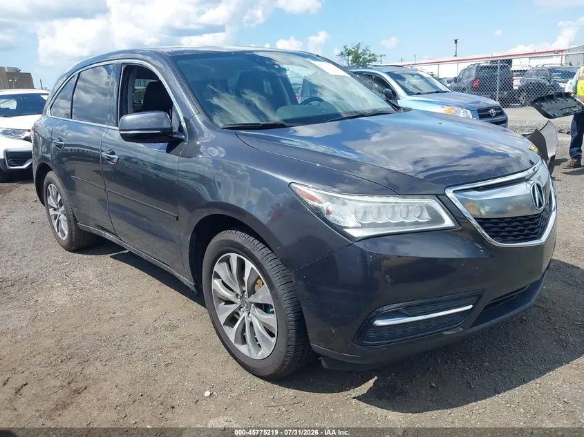 Acura Mdx Technology Acurawatch Plus Packages/Technology Package 2016