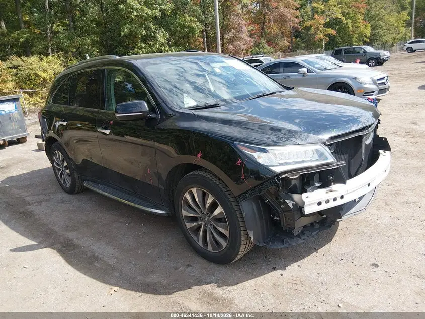 Acura Mdx Technology Pkg W/Entertainment Pkg 2015