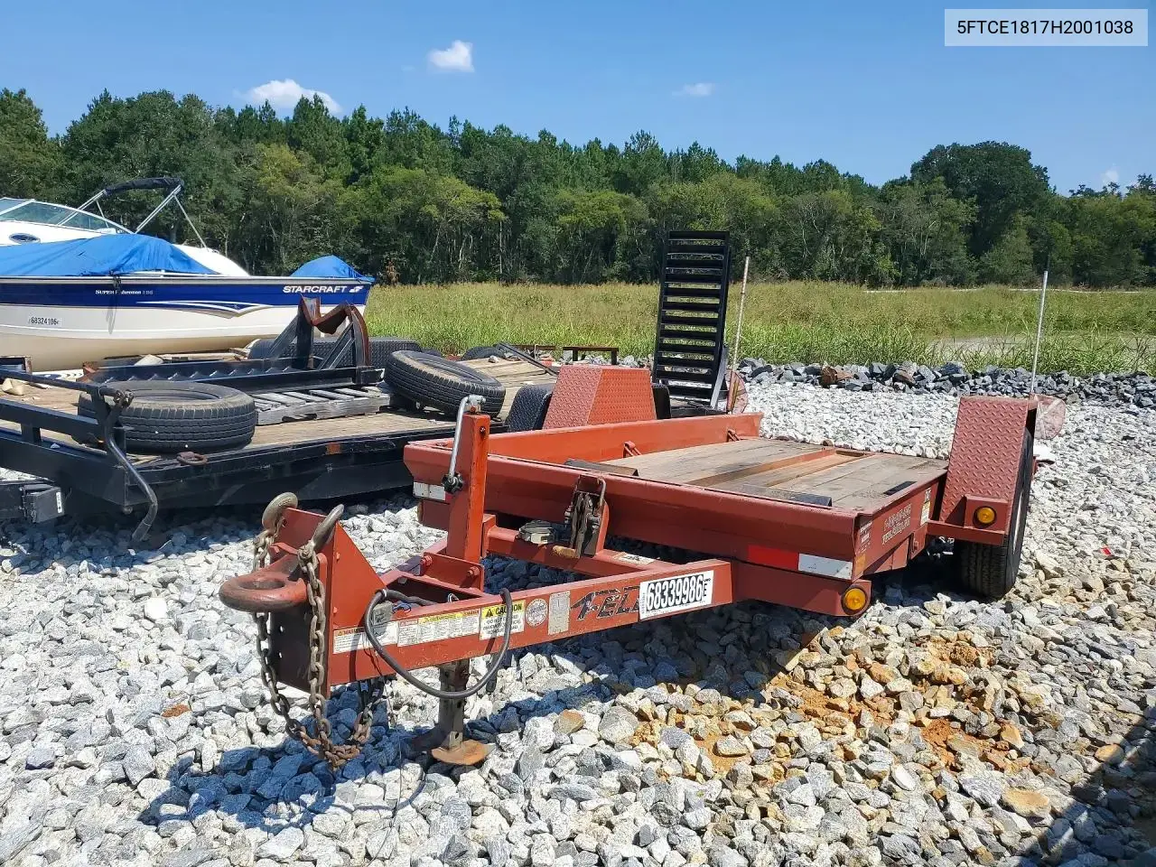 Felling Tilt Deck Equipment Trailer 2017