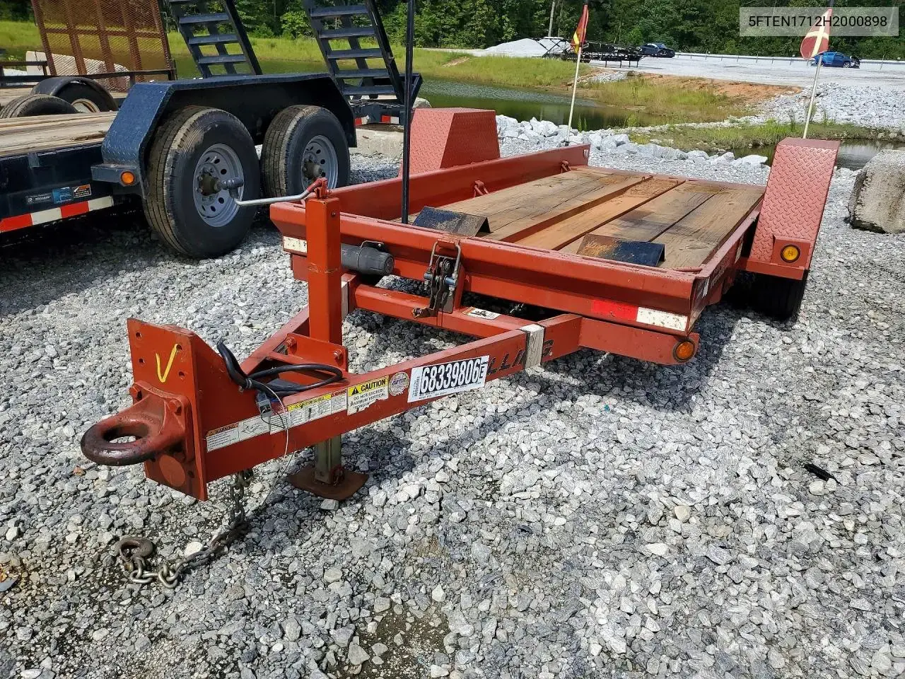 Felling Ft-6T-1 Tilt Deck Equipment Trailer 2017