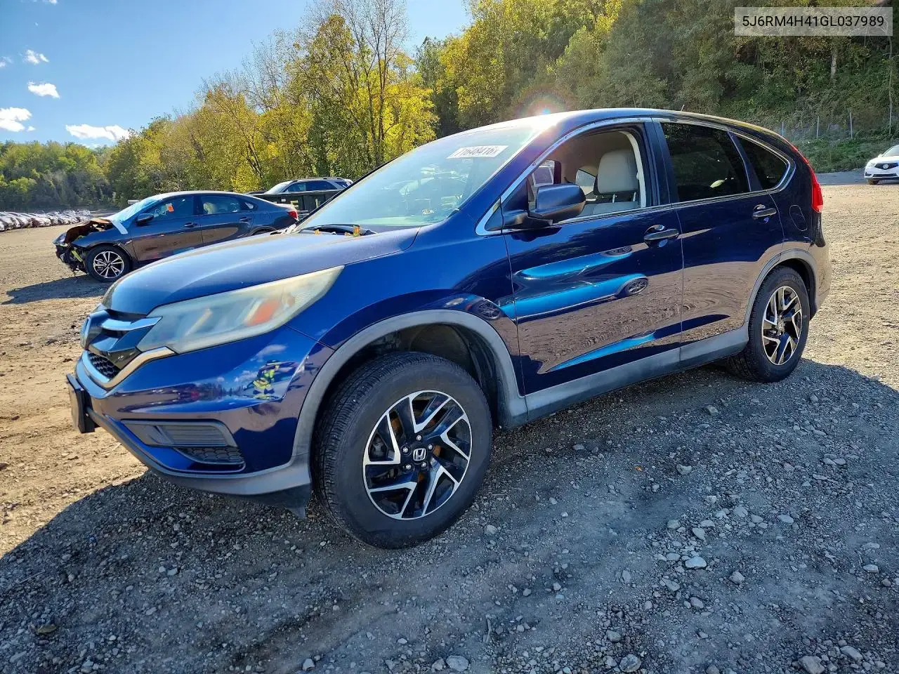 Honda Cr-V Se 2016