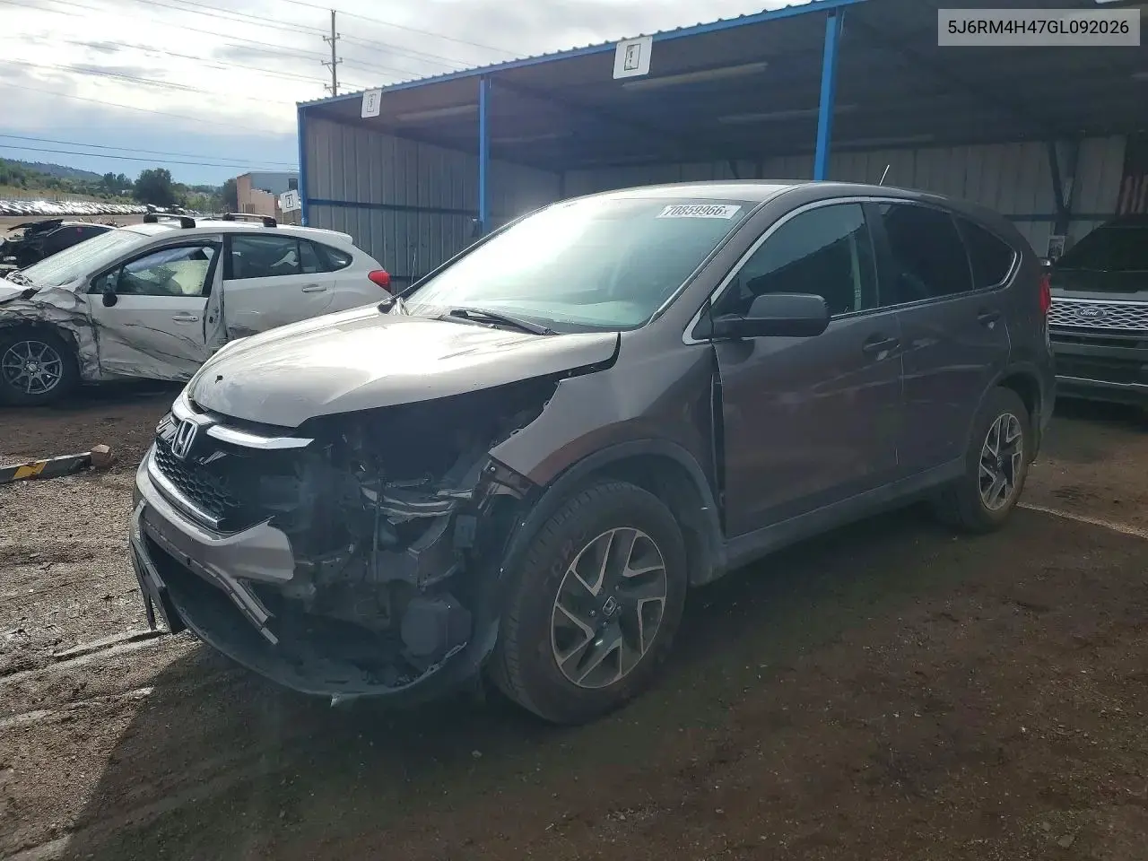 Honda Cr-V Se 2016
