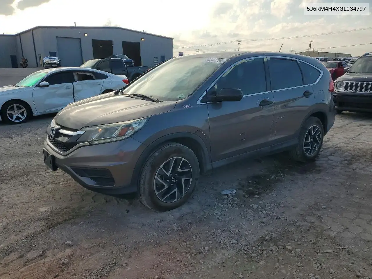 Honda Cr-V Se 2016