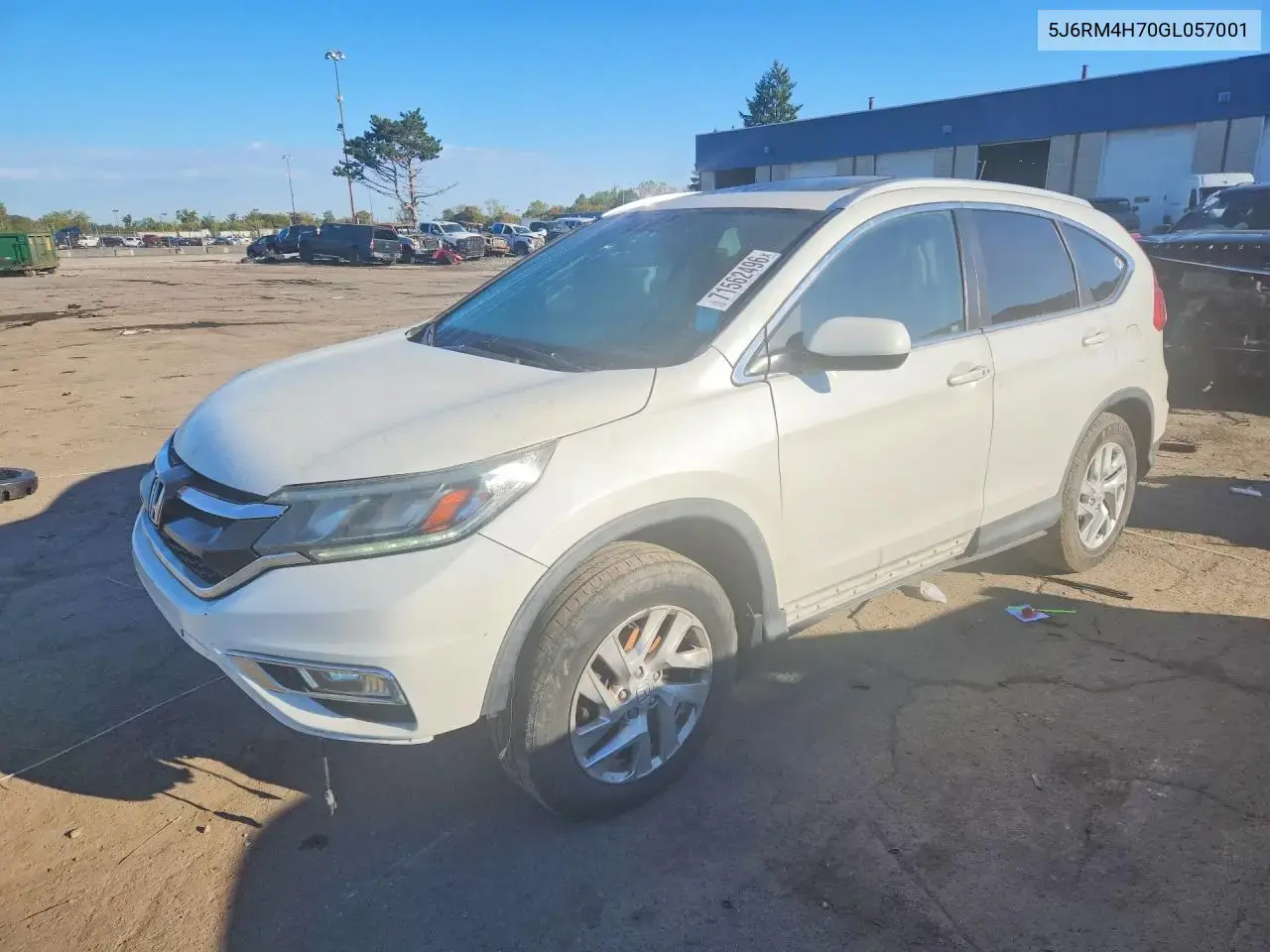 Honda Cr-V Exl 2016