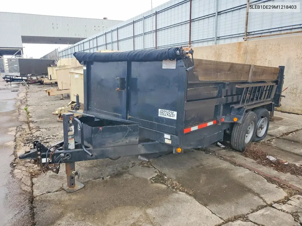 Quality Steel 8314D14K Dump Trailer 2021