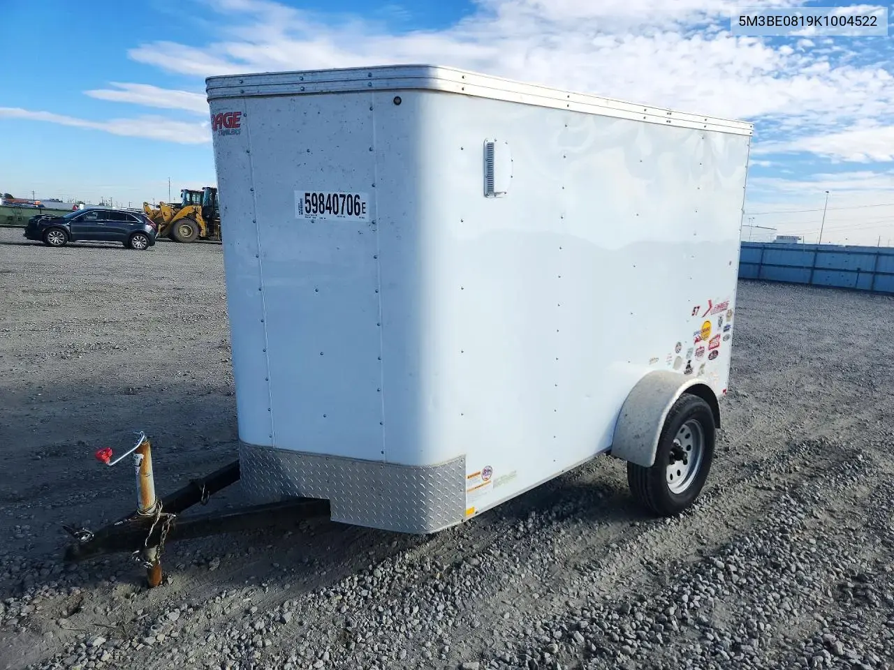 Mirage Mxps58Sa Enclosed Cargo Trailer 2019