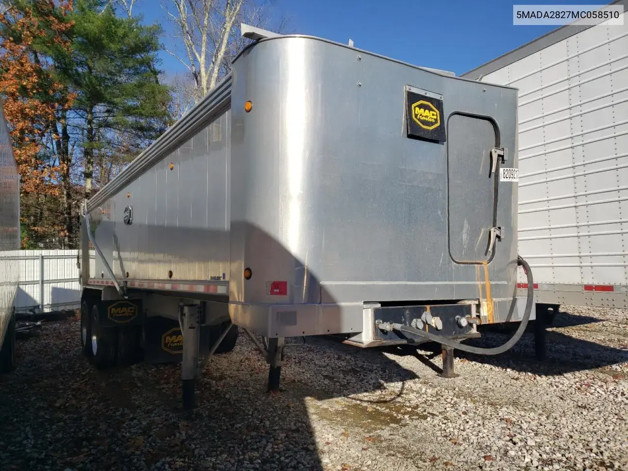Mac End Dump Trailer 2021