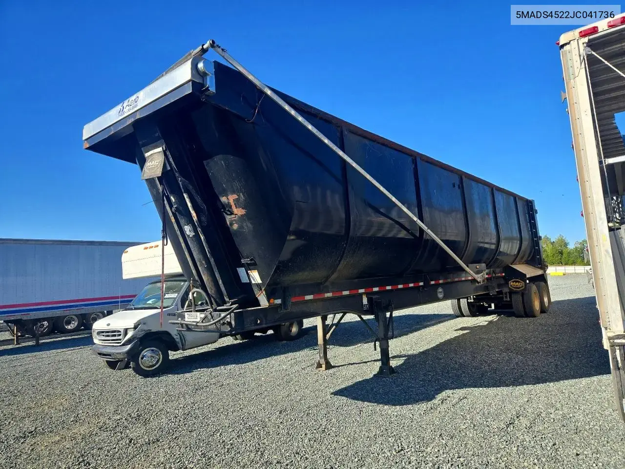 Mac End Dump Trailer 2018