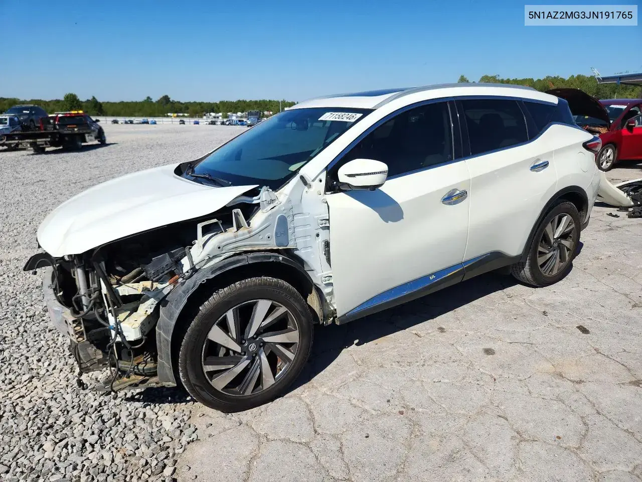 Nissan Murano Platinum 2018