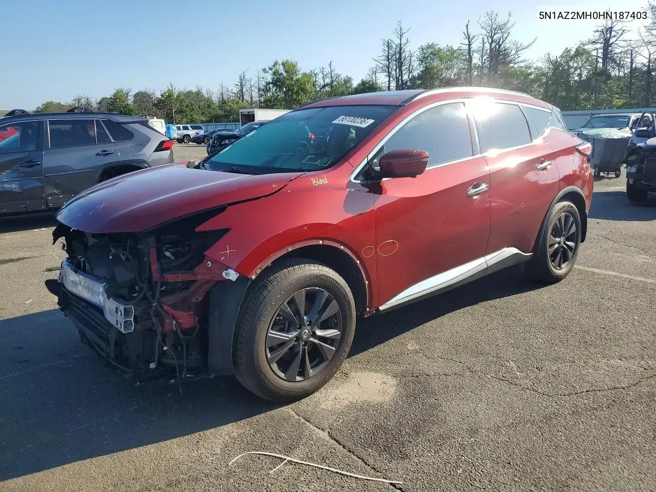 Nissan Murano Sv 2017