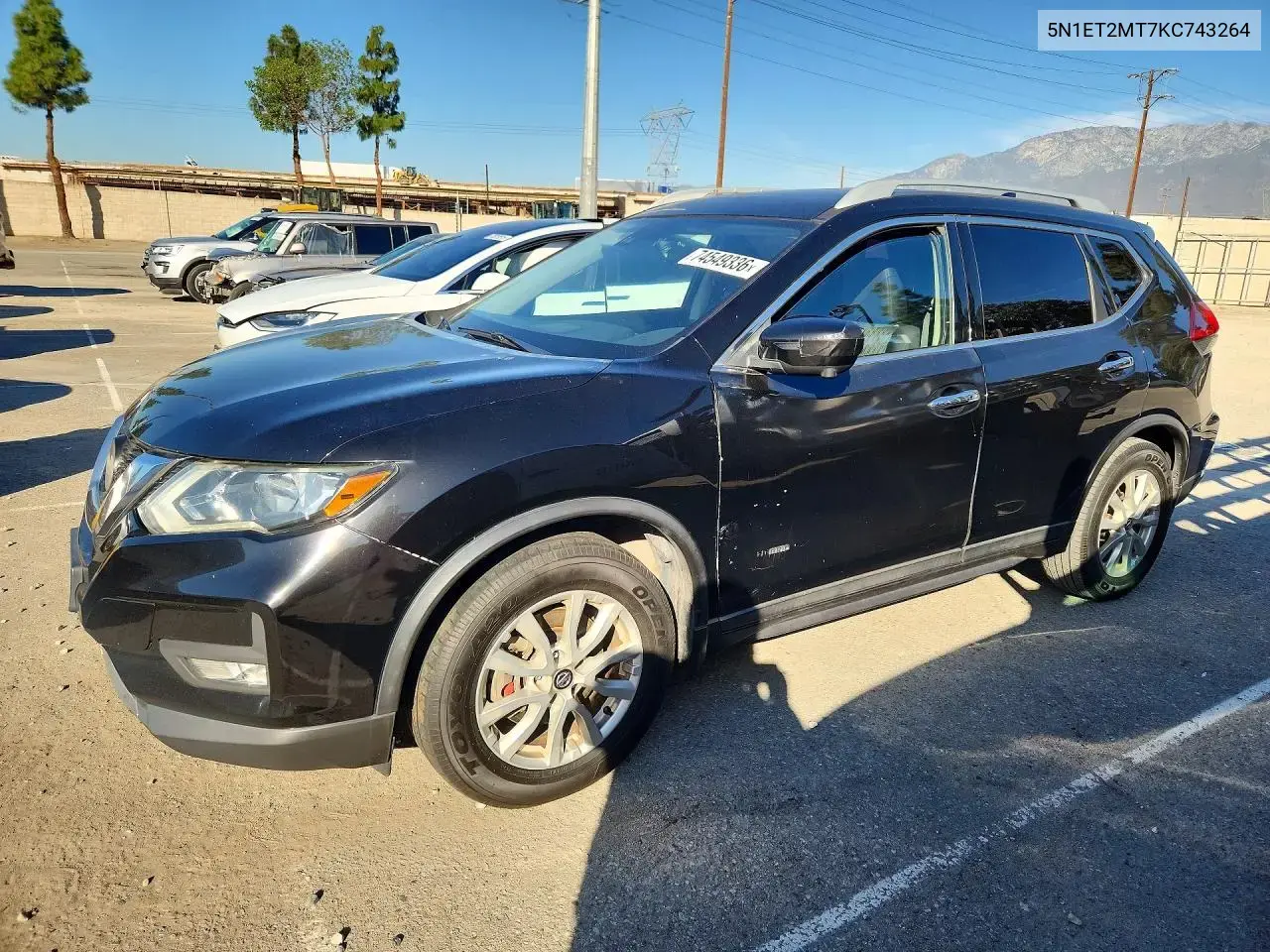 Nissan Rogue Hybrid Sv 2019