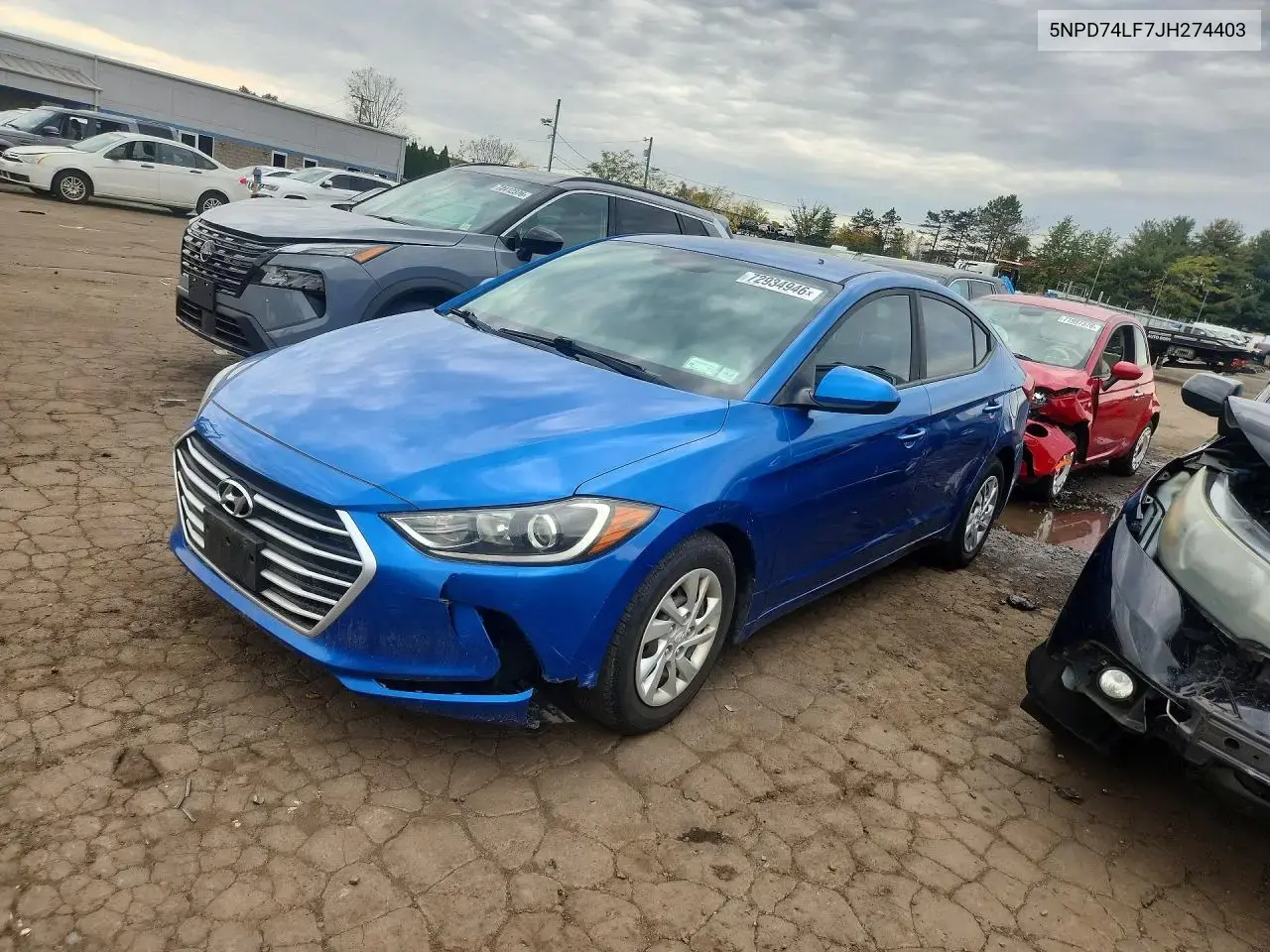 Hyundai Elantra Se 2018