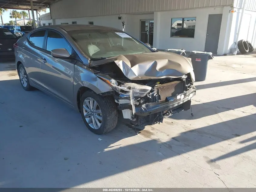 Hyundai Elantra Se 2015