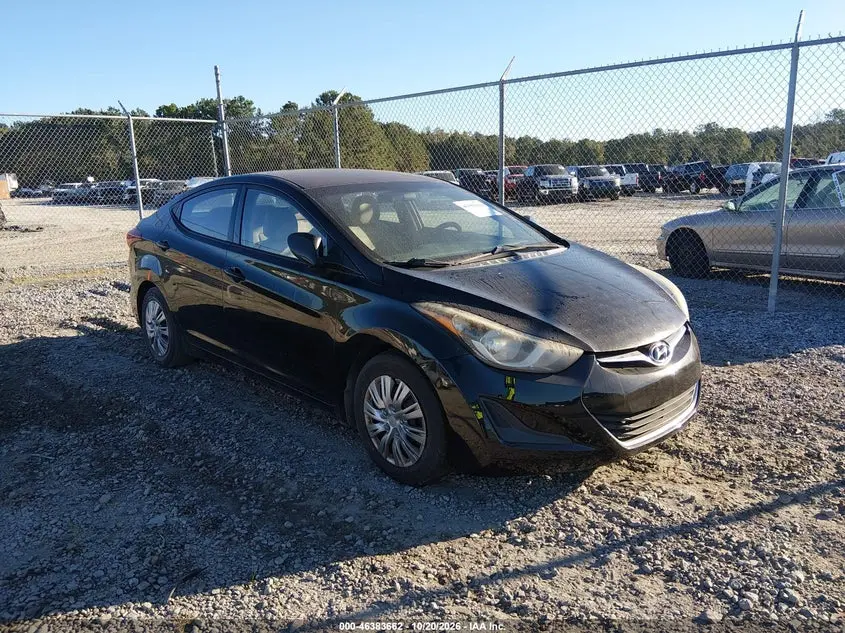 Hyundai Elantra Se 2016