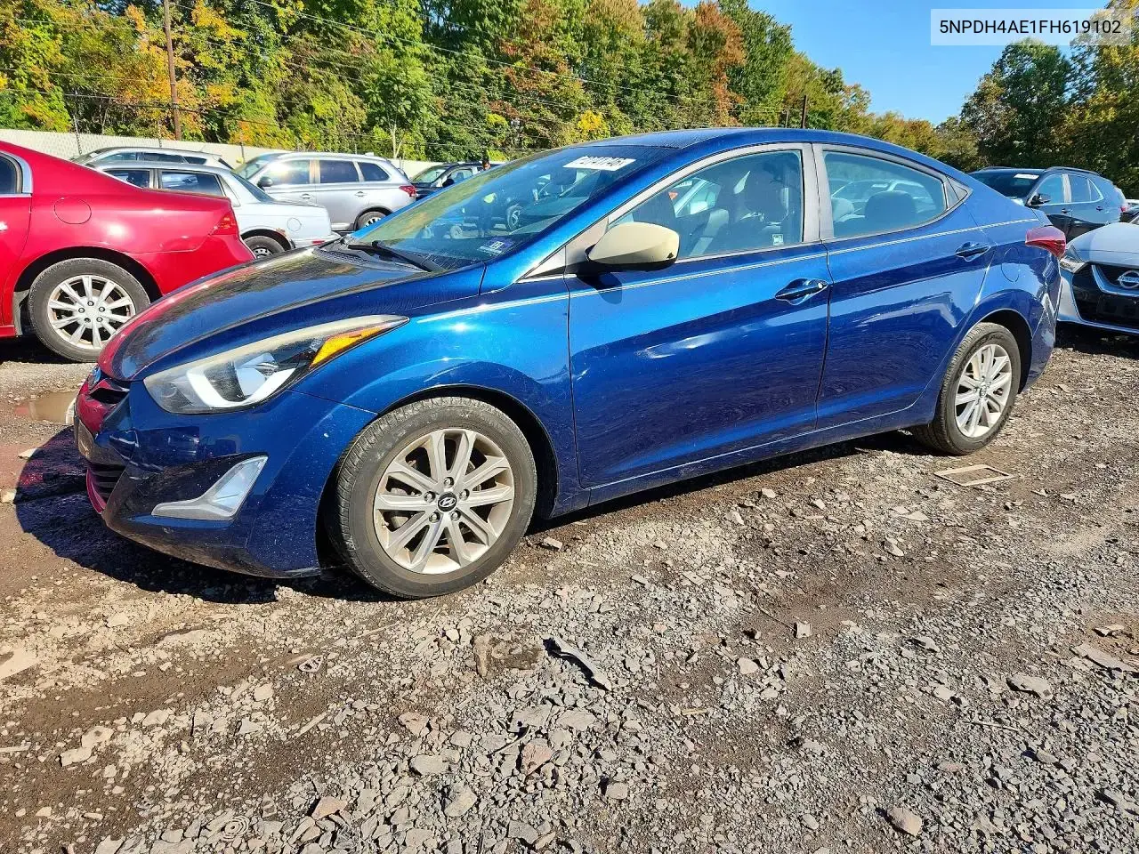 Hyundai Elantra Se 2015