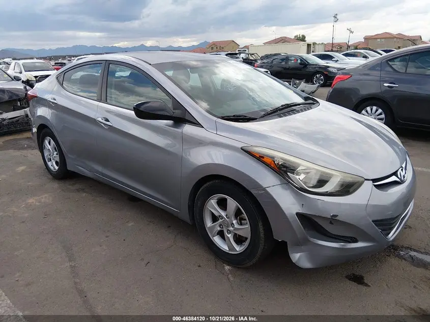 Hyundai Elantra Se 2015
