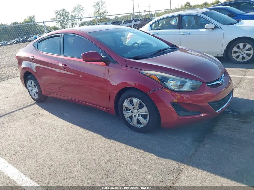 Hyundai Elantra Se 2016