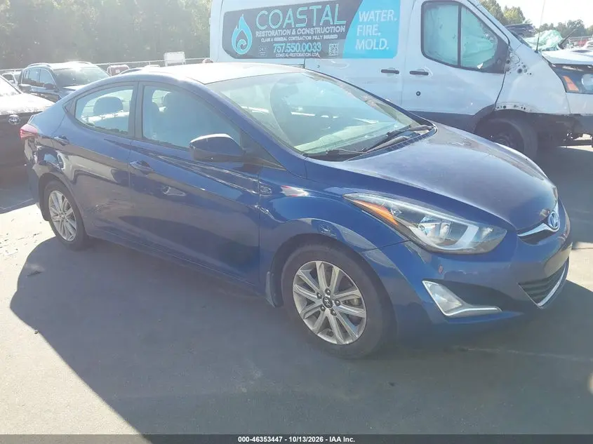 Hyundai Elantra Se 2016
