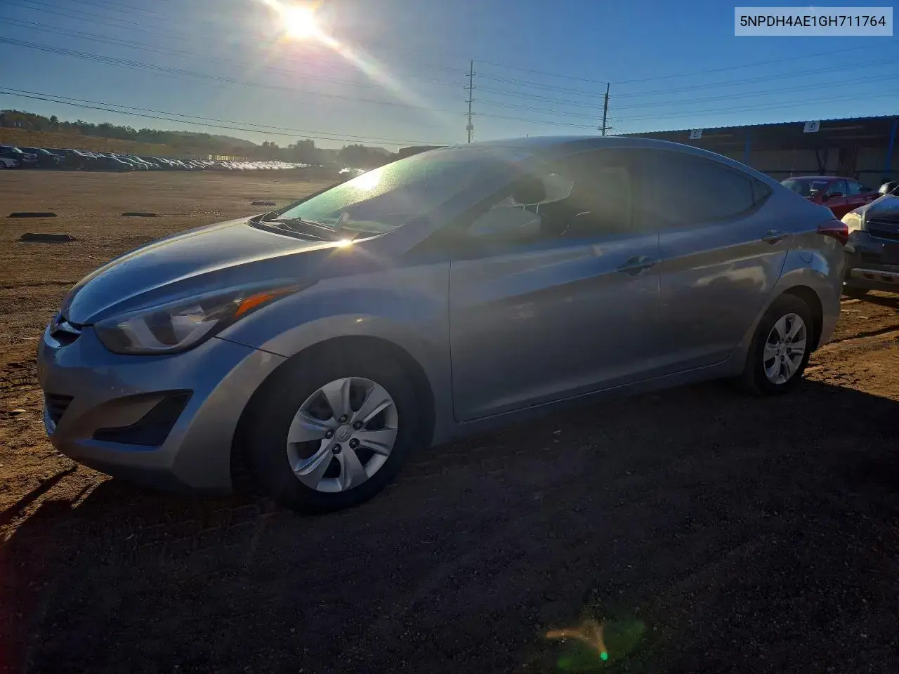 Hyundai Elantra Se 2016