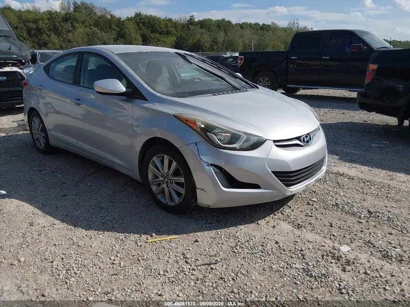 Hyundai Elantra Se 2015