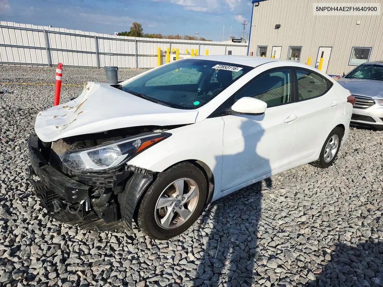 Hyundai Elantra Se 2015