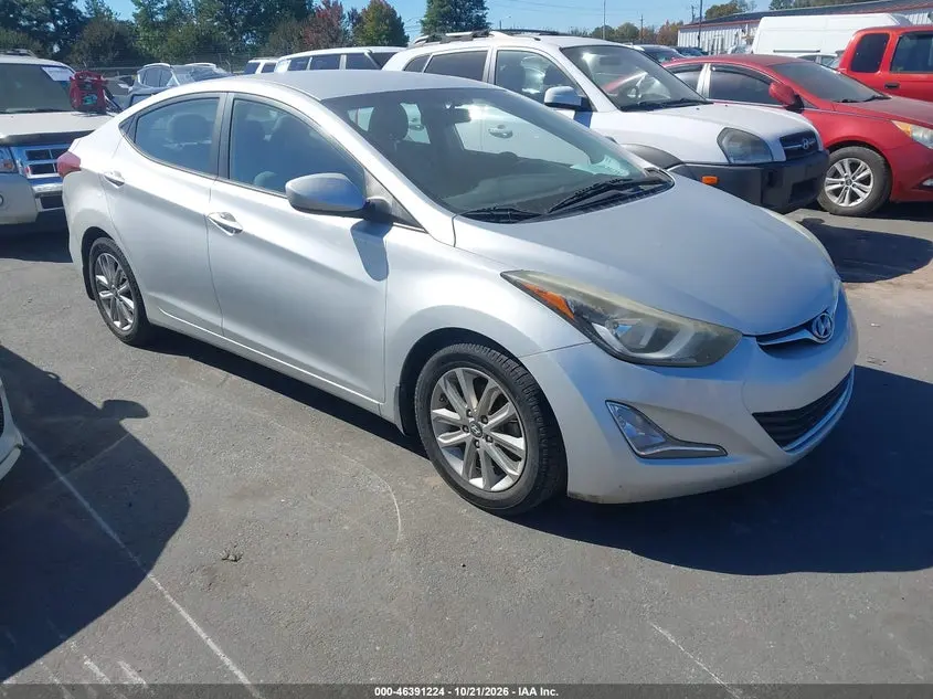 Hyundai Elantra Se 2016