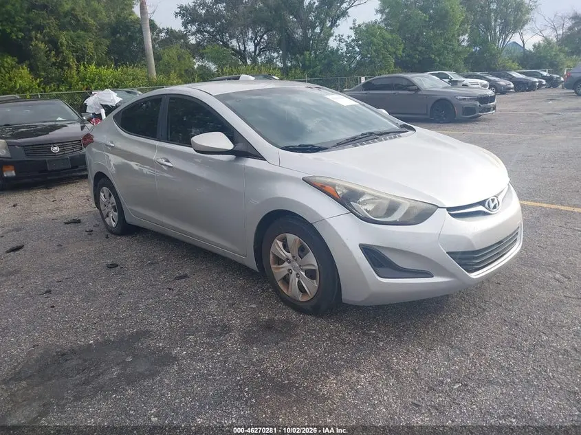 Hyundai Elantra Se 2016