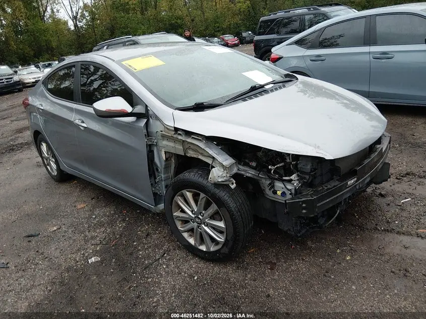 Hyundai Elantra Se 2016