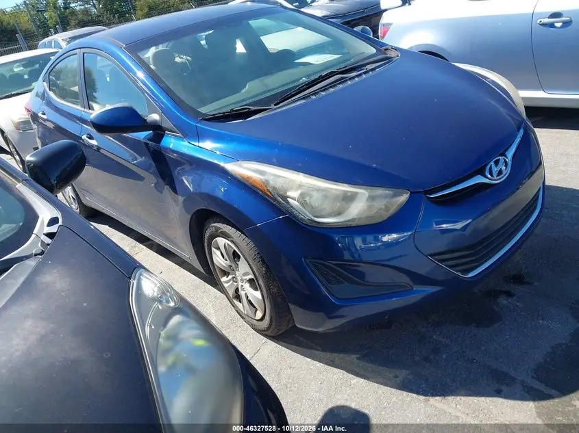 Hyundai Elantra Se 2016