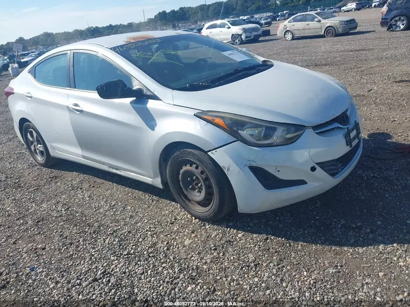 Hyundai Elantra Se 2015