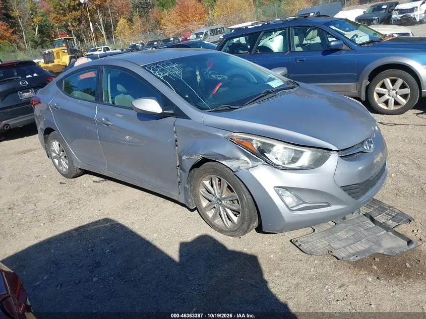 Hyundai Elantra Se 2015