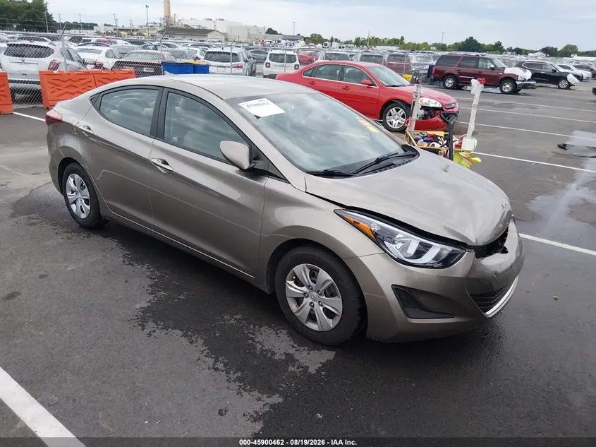 Hyundai Elantra Se 2016