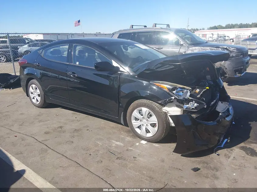 Hyundai Elantra Se 2016
