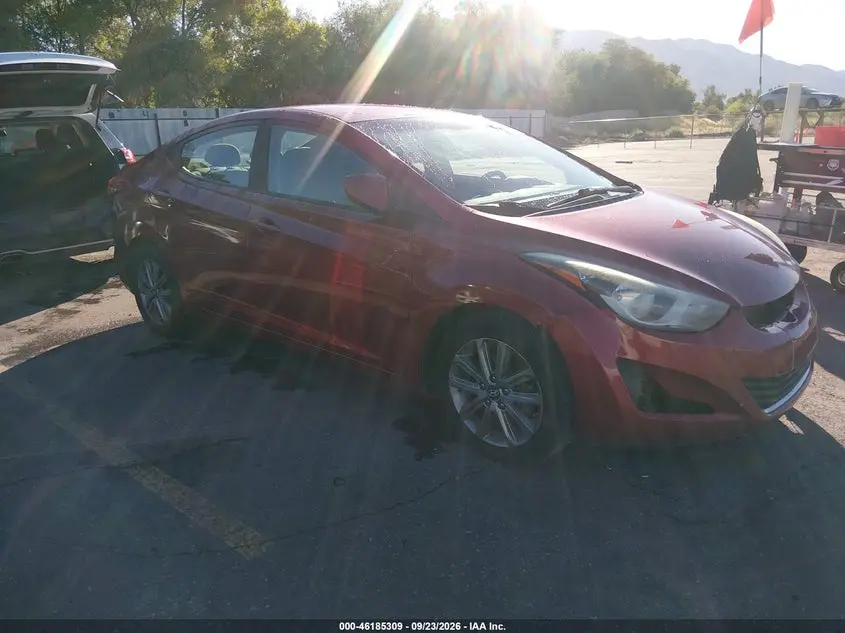 Hyundai Elantra Se 2016