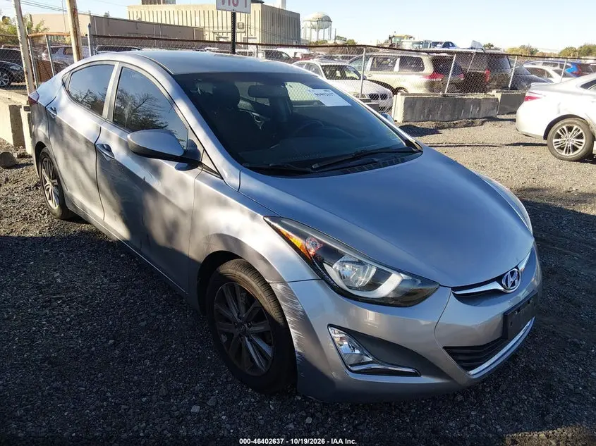 Hyundai Elantra Se 2015