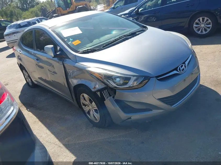 Hyundai Elantra Se 2016
