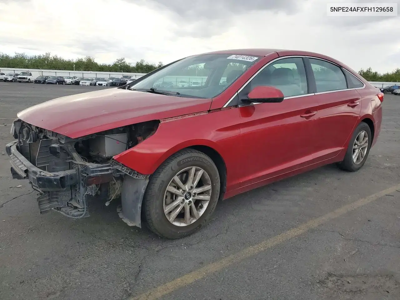 Hyundai Sonata Se 2015