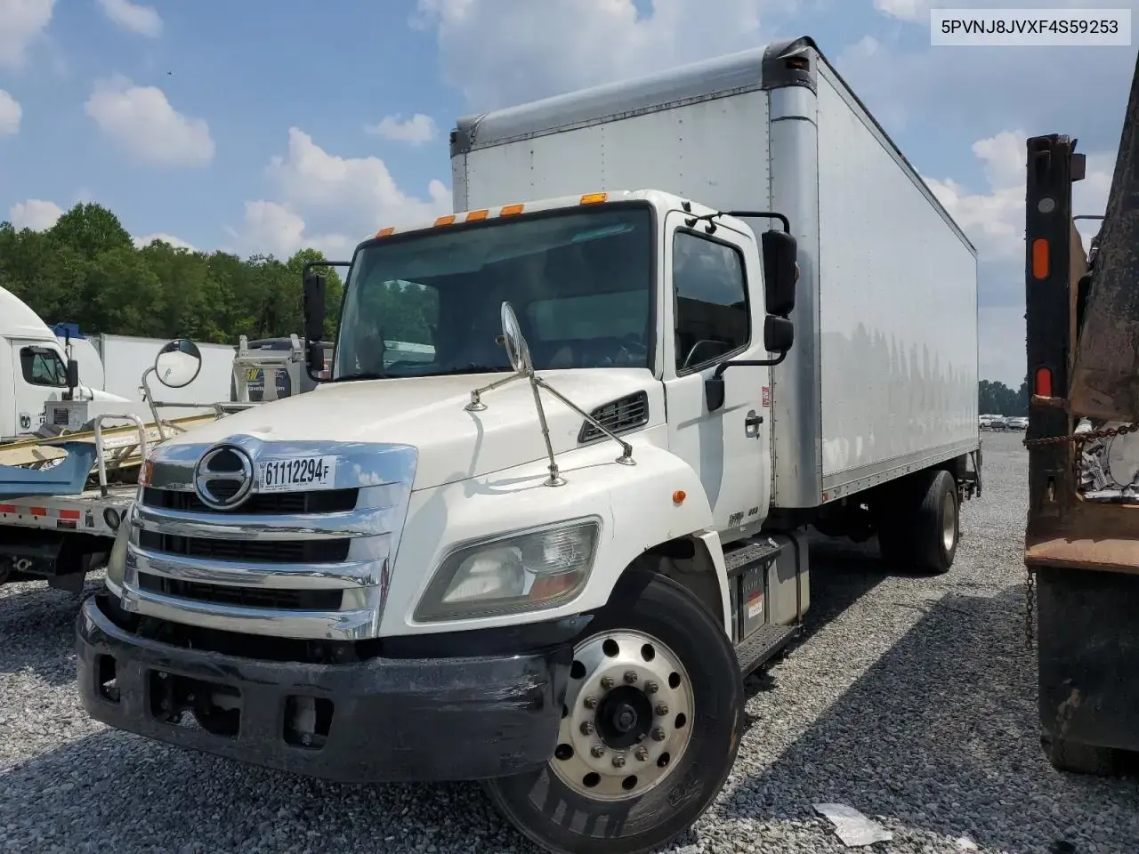 Hino 258/268 Box Truck 2015