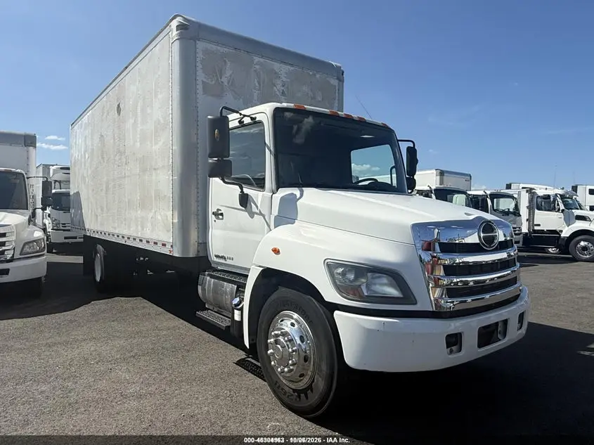 Hino 338 Box Truck 2018