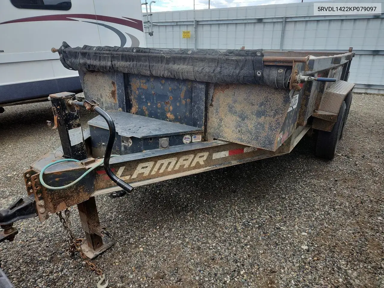 Lamar Dl831427 Dump Trailer 2019