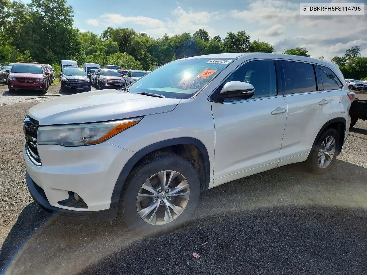 Toyota Highlander Le Plus 2015