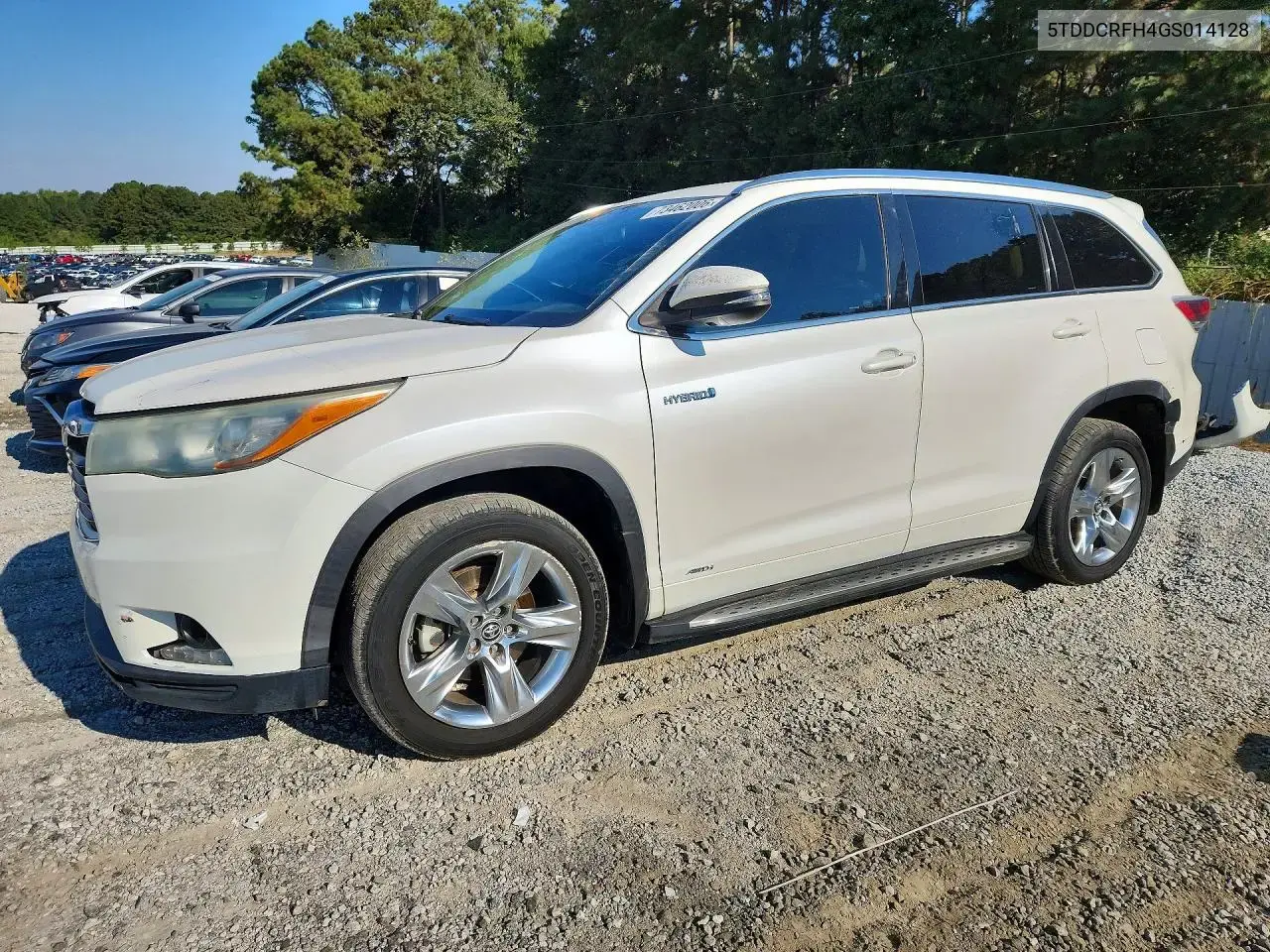 Toyota Highlander Hybrid Limited 2016