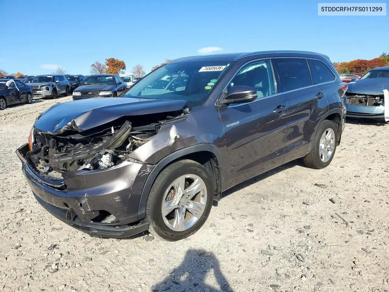 Toyota Highlander Hybrid Limited Platinum 2015