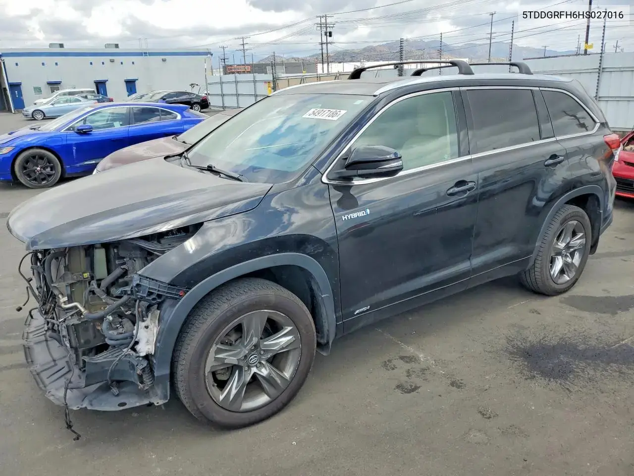 Toyota Highlander Hybrid Limited Platinum 2017