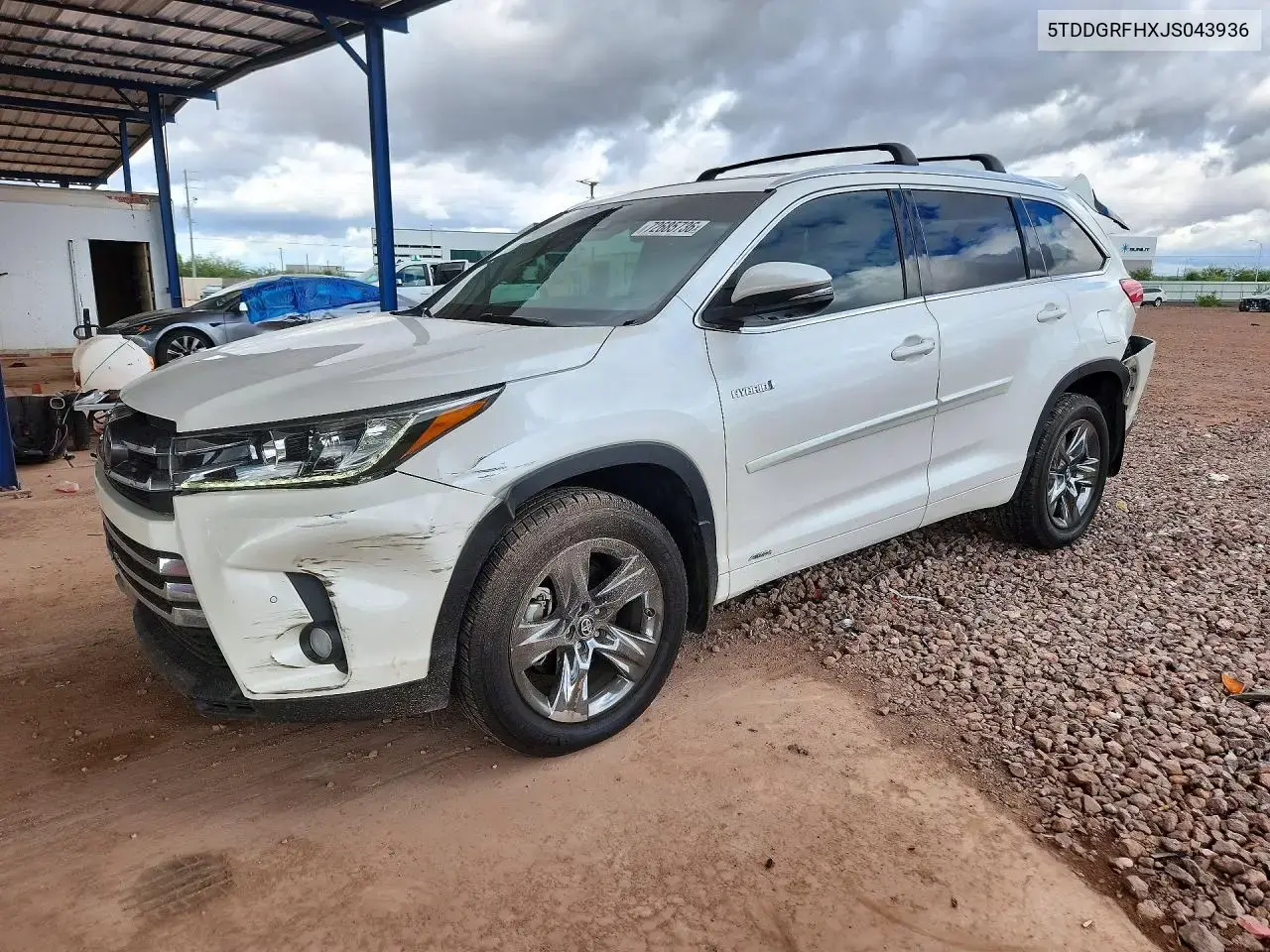 Toyota Highlander Hybrid Limited Platinum 2018