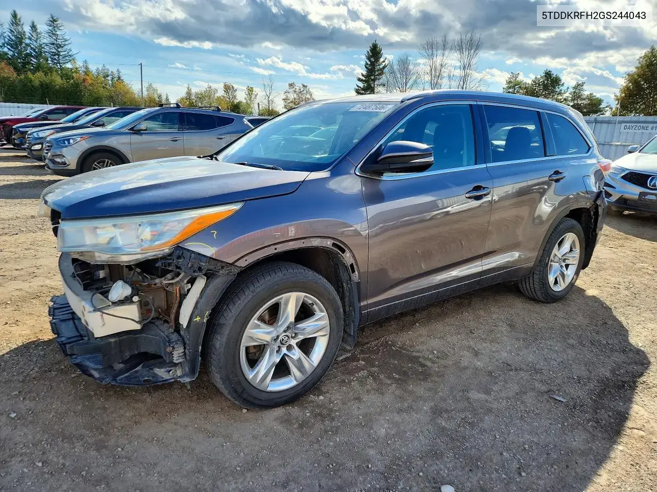 Toyota Highlander Limited 2016