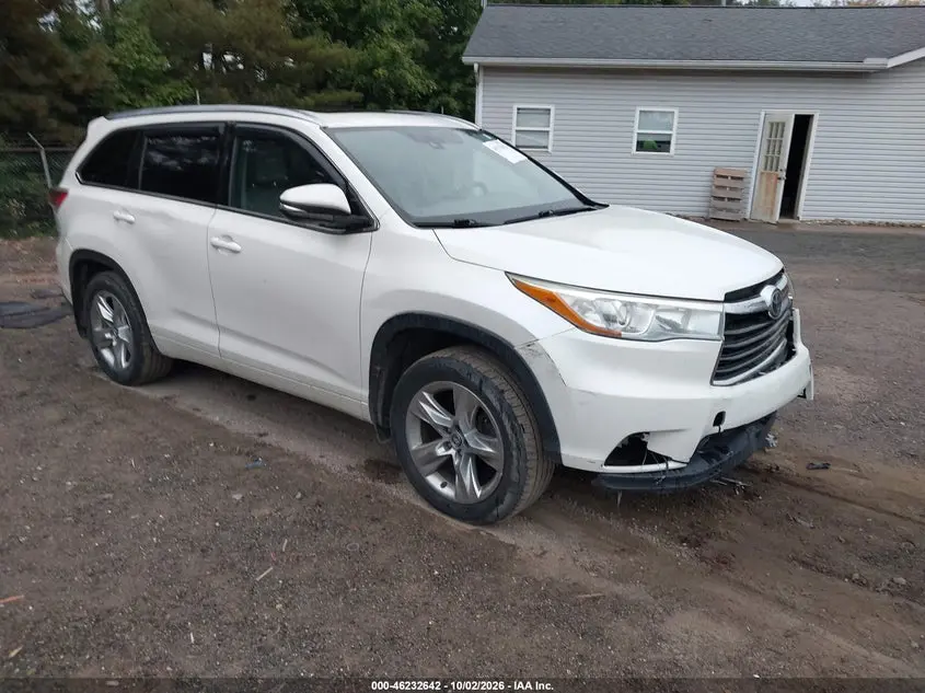 Toyota Highlander Limited Platinum V6 2016