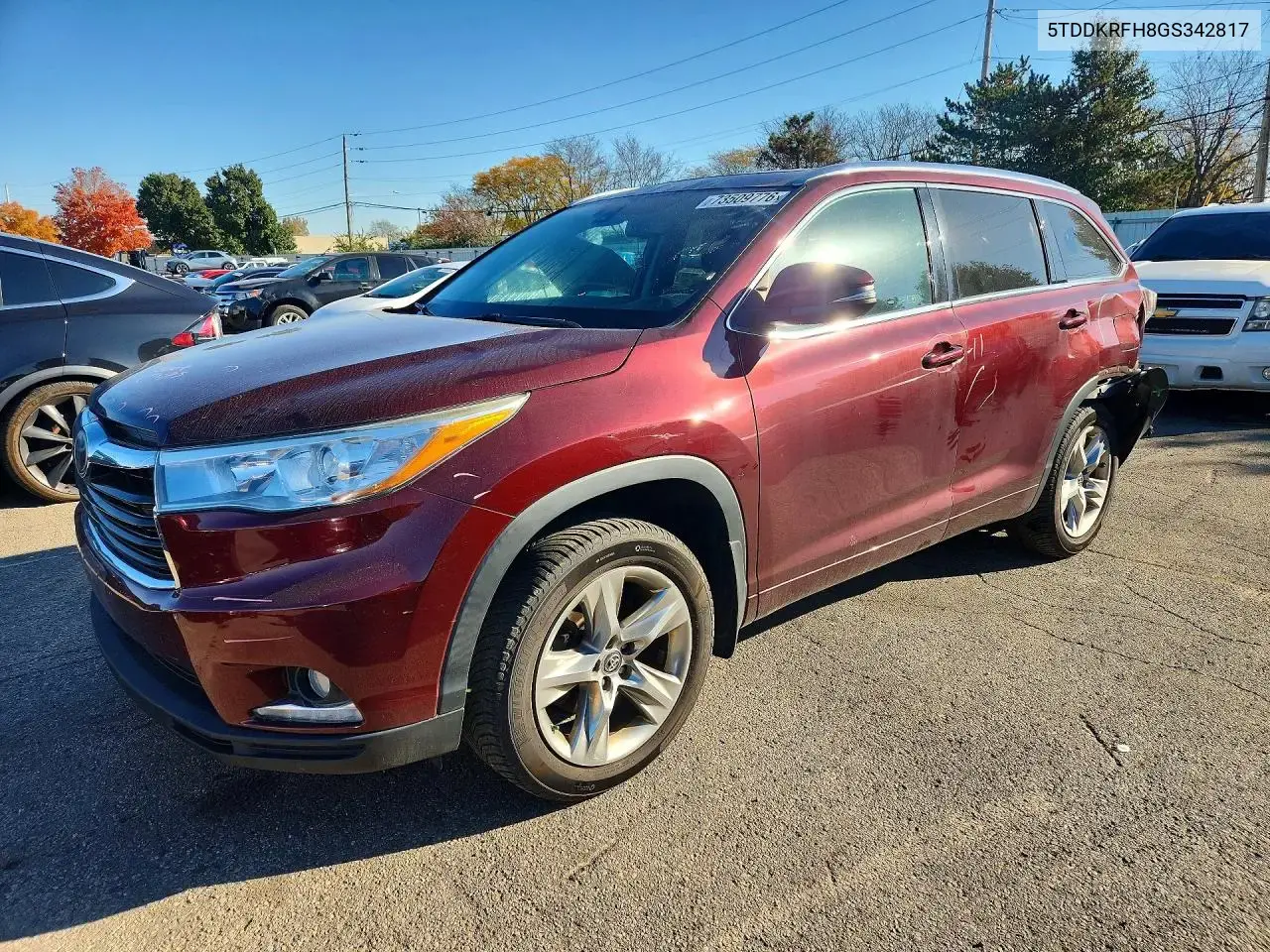 Toyota Highlander Limited Platinum 2016